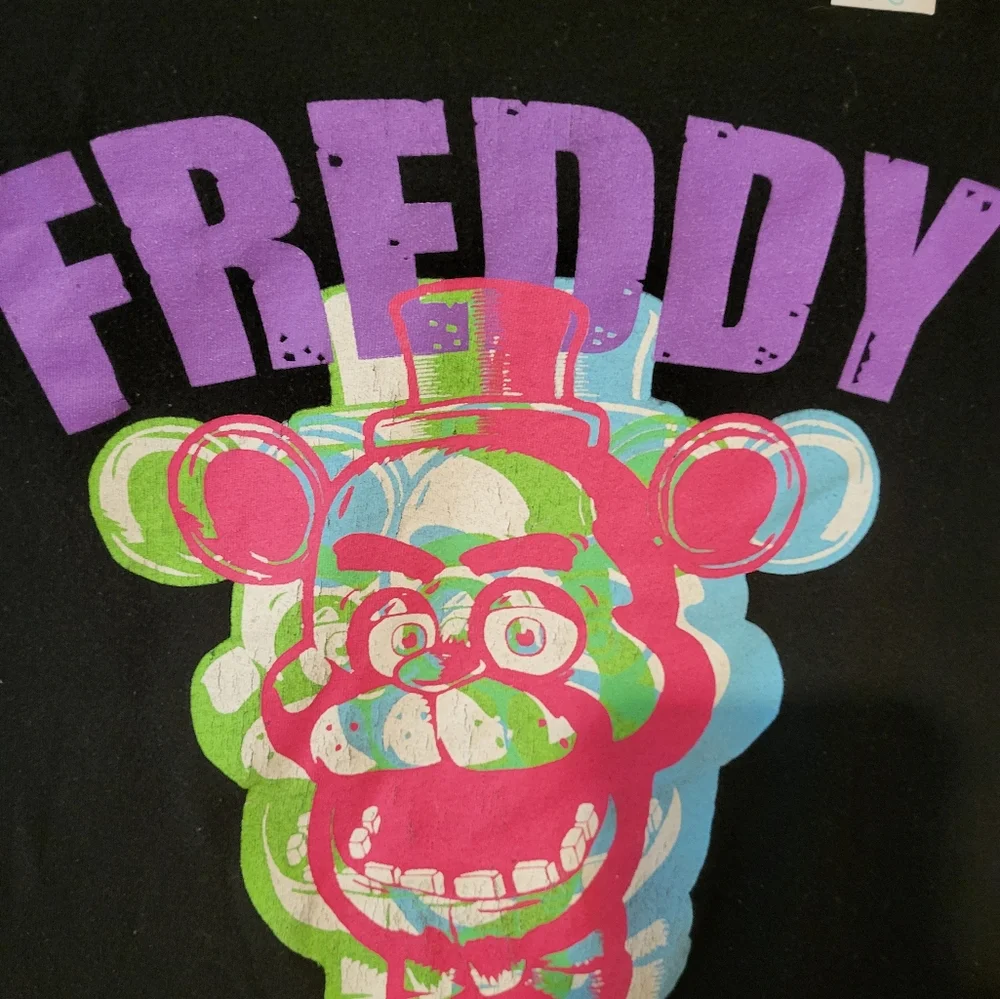 Five Nights At Freddy's Youth Large T Shirt Awesome Graphics